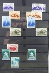 Dual geführte Sammlung mit großen Lücken in 3 Steckbüchern