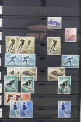 Dual geführte Sammlung mit großen Lücken in 3 Steckbüchern