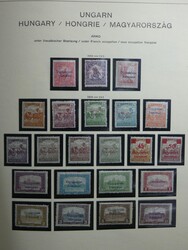 Gut spezialisierte Sammlung der Gebiete wie Szegedin, Sopron, Arad ...