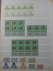 Partie Lokalausgaben Schweden und Norwegen. Dabei einige ...