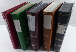 Reichhaltige Sammlung ab 1858 mit einigen besseren Marken in fünf ...