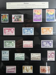 Gut bestückte Sammlung der Jahre 1958–1970 im Album. (Mi 1.000,-)