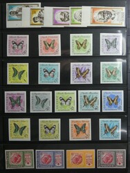 Sammlung aus den Jahren 1963–1968 (meist ungezähnte Ausgaben) im ...