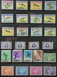Sammlung aus den Jahren 1963–1968 (meist ungezähnte Ausgaben) im ...