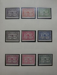 Schöne Partie ab 1946 meist postfrisch geführt, dabei immer wieder ...