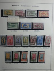 Tolle Sammlung 1921–1955 inkl. Portomarken im Album, selten so ...