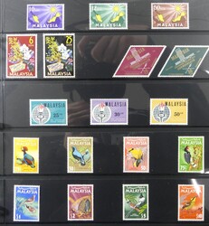 Teils gut bestückte Sammlung aus 1963–1981 im Album.  ...