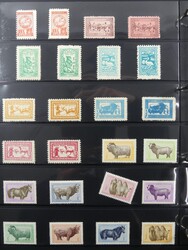 Sammlung mit ABO-Qualität aus 1955–1970 im Album. (Mi über 1.400 ...