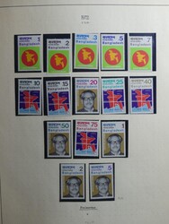 Sammlung Südasien mit u.a. Britisch-Indien, Vietnam etc. in 2 Alben. ...