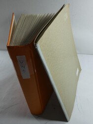Kleiner Bestand im Lagerbuch sowie einige Bogenteile und Bögen.  ...