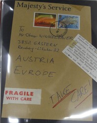 Mappe mit mehr als 50 Feldpostbelegen.  Automatically generated ...