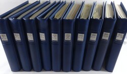 Komplette Sammlung von 1951-2022 in 4 Lindner Vordrucken. Dazu in 2 ...