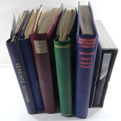 Lot mit 6 Teilsammlungen bis in die 70er Jahre, alle mit u.a. Block 1 ...