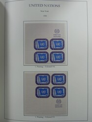 Umfangreiche 6-bändige, durchweg doppelt geführte Sammlung mit ...