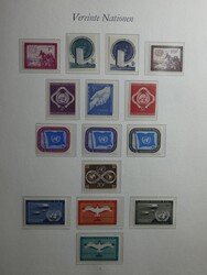 Teilsammlung bis 1978 mit u.a. Block 1 auf FDC im Album.Automatically ...