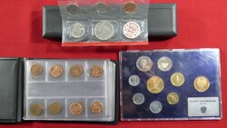 Kleine Sammlung von 52 Münzen zu 1 Cent bis 1 Dollar aus 1945 bis ...