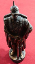 Kleine Bronze-Replik des Deutschen Kaisers Wilhelm II. (1888-1918) in ...