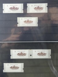 Umfangreiche Sammlung von ca. 600 Marken sowie 100 Belegen mit ...
