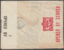 Französisch Indochina Saigon 20.1.1941 - zensurierter Brief nach ...