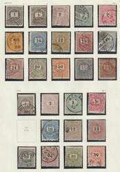 Ungarn Album mit schön aufgemachter Sammlung 1871 - 1948 */** und ...