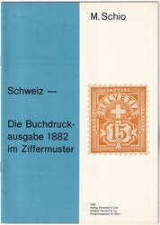 Literatur Heft "Die Buchdruckausgabe 1882 im Ziffermuster" von M. ...