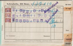 Fiscalmarken, Abgaben Schiessbüchlein Schützenfest Gossau 28. Mai ...