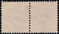 AG WILDEGG 19.12.1894 2 Vollstempel auf Paar Stehende Helvetia 1 Fr. ...