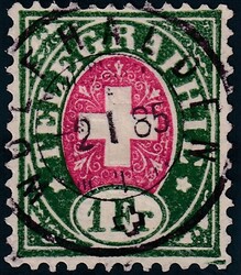 5655: Schweiz - Telegrafenmarken