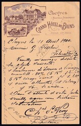 5655: Suiza - Private postal stationery