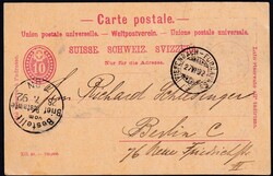 Hôtel/Bad UR "Hôtel und Pension Tiefengletscher, Tiefenbach", 10 Rp ...