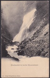 GL Mitlödi (Glarus) Langstempel auf Ansichtskarte mit ...