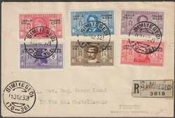 Ägäische Inseln 10.12.1932 SIMI Satz Mi. 70 - 81, Sassone 44 - 55 ...