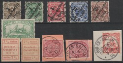 Deutsche Kolonie Ostafrika kleines Lot mit einigen besseren Werten, ...