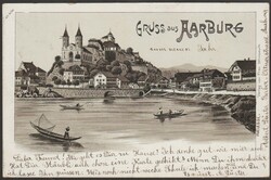 AG Aarburg 30.12.1903 Litho Stirnemann Nr. 4196  Automatically ...