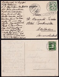 Schiffspost Vierwaldstättersee 4 Ansichtskarten 1906 - 1940 ...