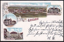 SG Gossau Litho mit 4 Veduten, ungebraucht  Automatically generated ...