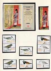 Marshall-Inseln Lindner-Album 90 Seiten, grosse Sammlung 1984 - 1993 ...