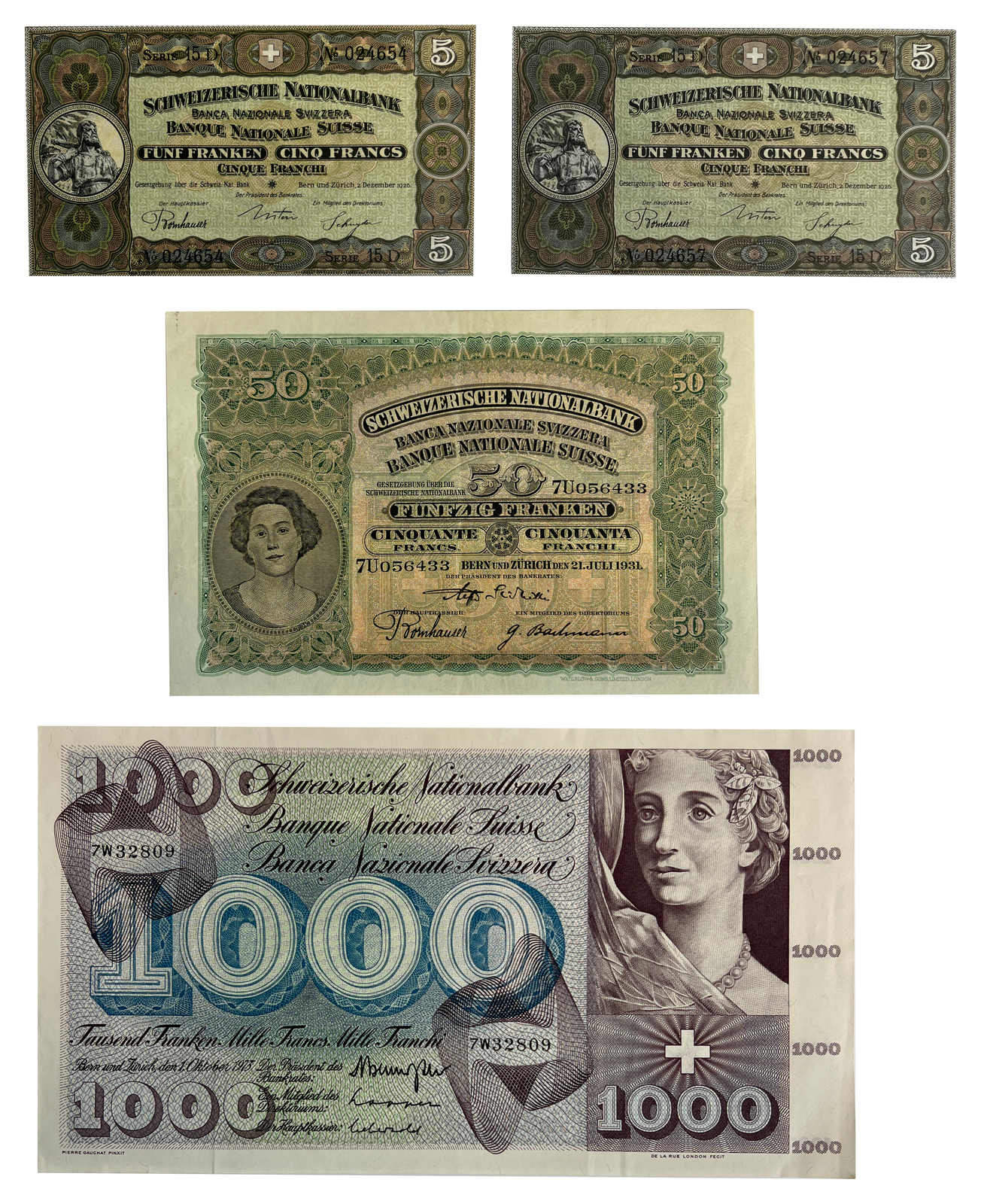 110.430: Banknotes - Switzerland