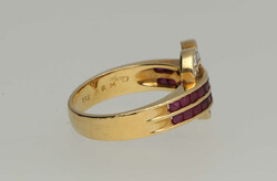 CARTIER-Ring Cartier-Ring New York in Gelbgold 18K, das Herzmotiv ...