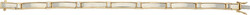 Diamant-Armband Modernes Design in Gelbgold 18K/Platin 950 mit 8 ...