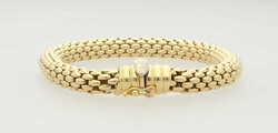 FOPE-Armband Modernes Design, signiert Fope, in Gelbgold 18K, leicht ...