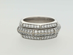 PIAGET-Ring Piaget "Possession" Ring in Weissgold 18K schauseitig ...