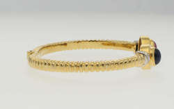Rubin-Saphir-Diamant-Armspange Dekorative Armspange in Gelbgold 18K ...