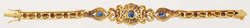 Saphir-Diamant-Bracelet Geschmeidiges Schmuckstück in ...