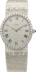 PIAGET elegante Damenuhr, Weissgold 18K, Referenz 9826 A6, ...