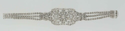 Diamant-Armband Edles Diamant-Armband ca. 1940 in Platin 950 mit ...