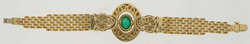 Smaragd-Diamant-Armband Prachtvolles Schmuckstück in Gelbgold 18K ...