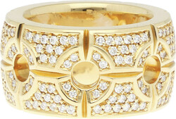 Diamant-Ring Auffallender Designer Ring, signiert Jochen Pohl, in ...
