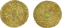 Noble (6,72g) Henry VI., 1422-1461. flämische Imitation. Fb. 112a, ...