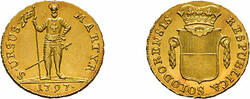 Solothurn, Doppelduplone (15,27g) 1797, HMZ 2-839c, Fb. 390, ...
